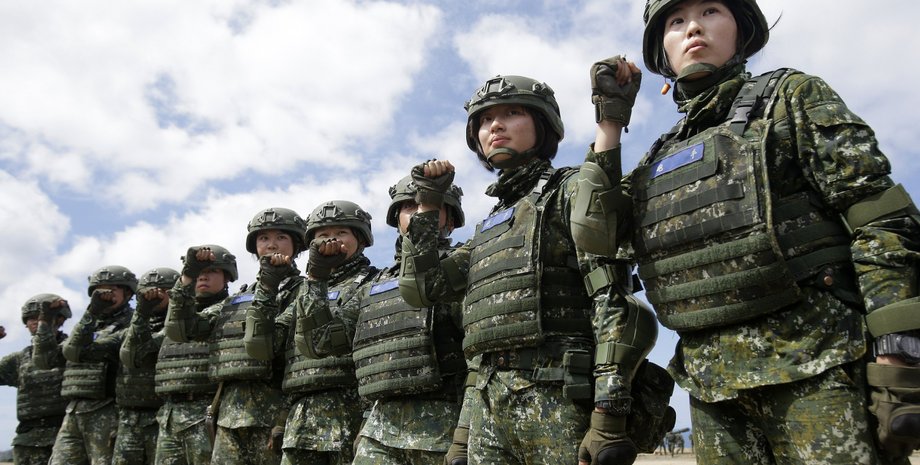 девушки в армии, девушки в армии тайваня, девушки бойцы