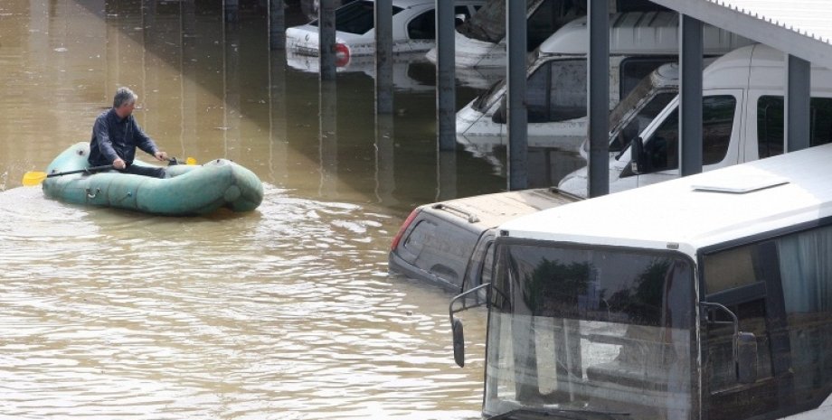 Наводнение в Тбилиси / Фото: @quanza_bot