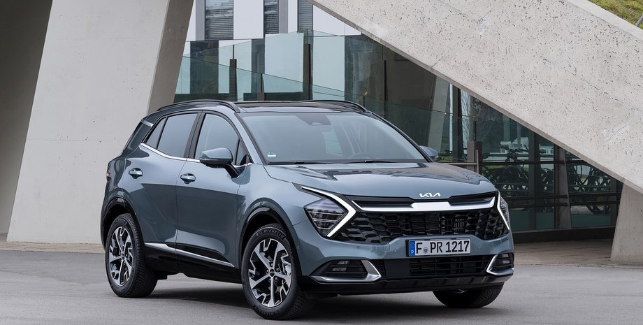 Kia Sportage HEV, Kia Sportage, новий Kia Sportage, Kia Sportage в Україні, Гібрид Kia Sportage, кросовер Kia