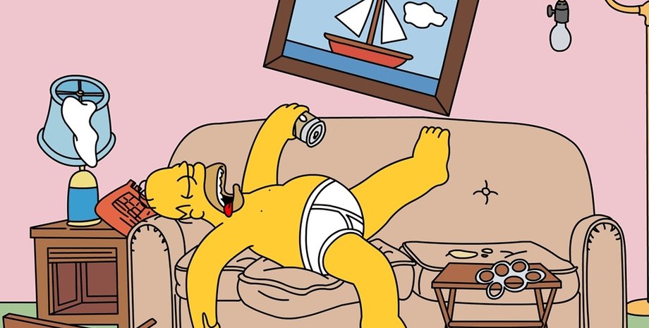 Кадр из мультфильма "Симпсоны"