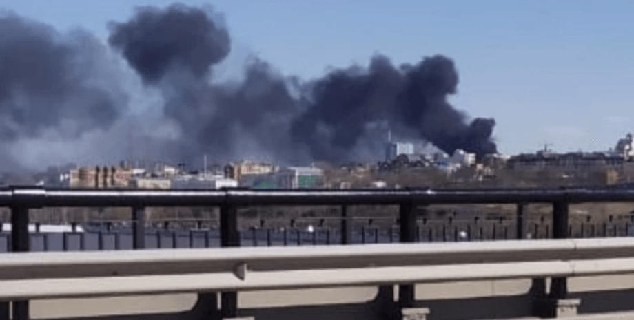 Пожар в Перми, возгорание