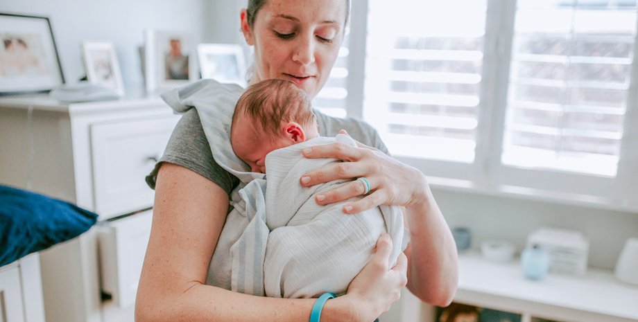 ребенок, женщина, фото