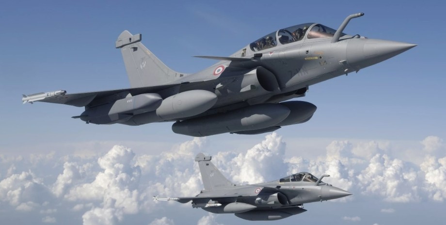 Французькі винищувачі Dassault Rafale