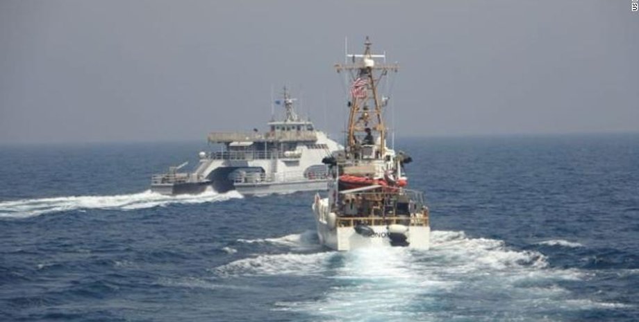 Корабли, ВМС США, Иран, Персидский залив, Ребекка Ребарич