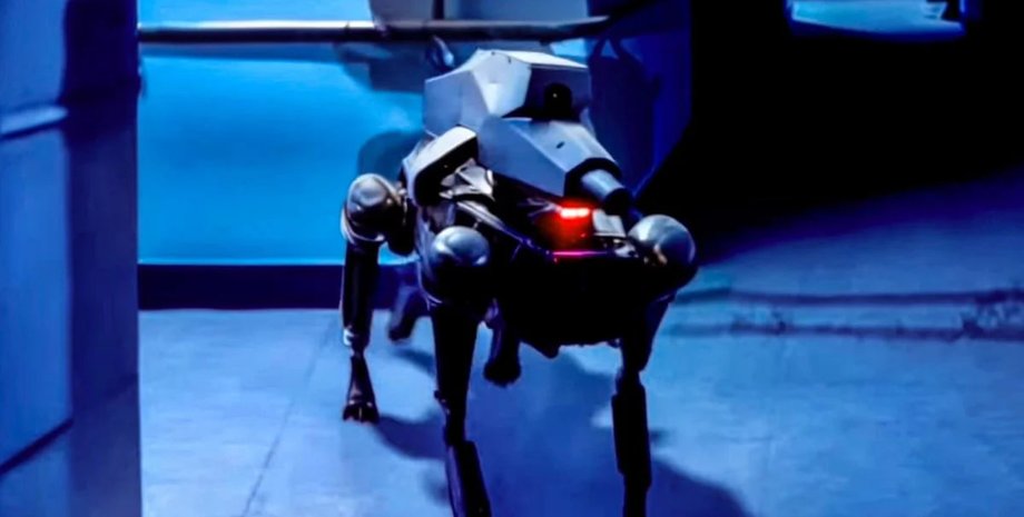 Бойовий робот-собака, робопес, зброя, фото