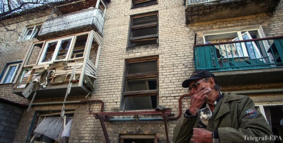 После обстрела в Углегорске / Фото: Telegraf-EPA