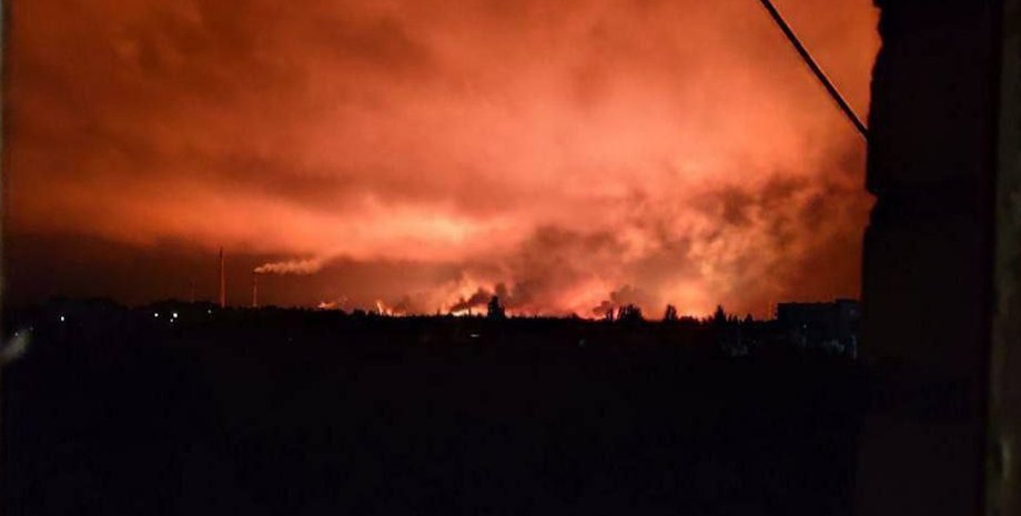 Кременчуг, пожар, огонь