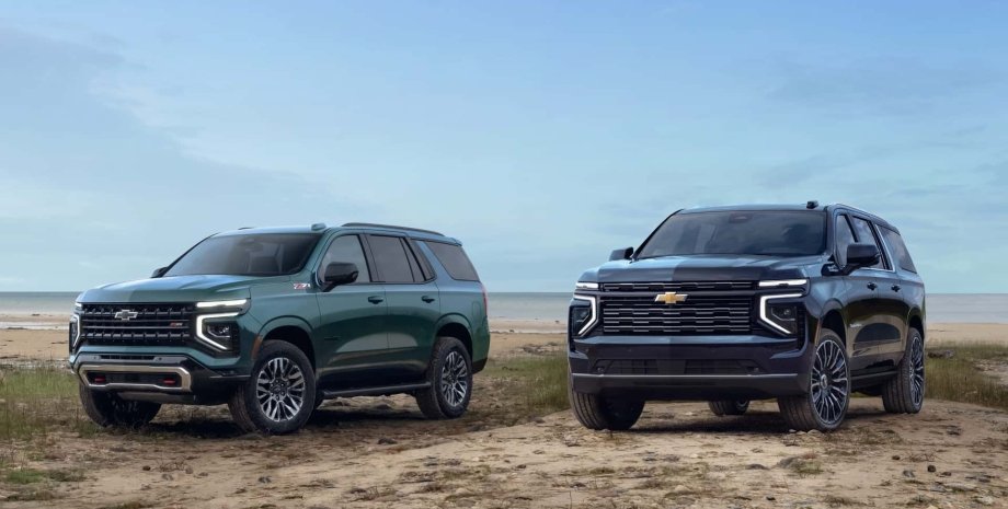 Chevrolet Tahoe и Suburban, Chevrolet Suburban, Chevrolet Tahoe, новый Chevrolet Tahoe, новый Chevrolet Suburban