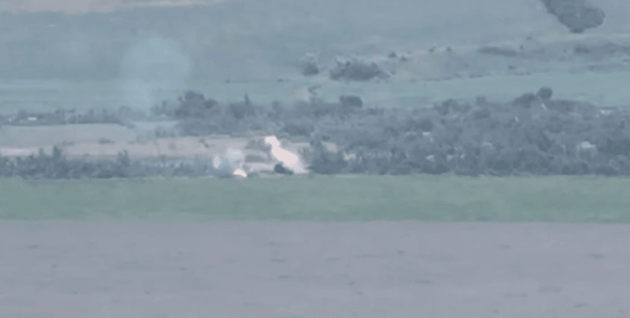 танк в лесу