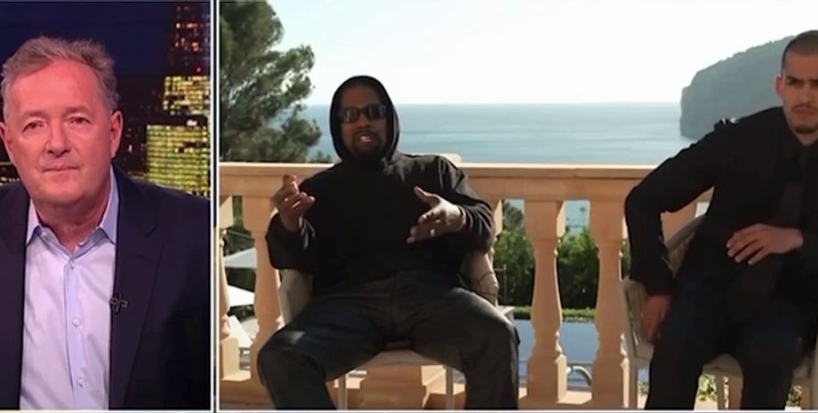 Канье Уэст, Пирс Морган