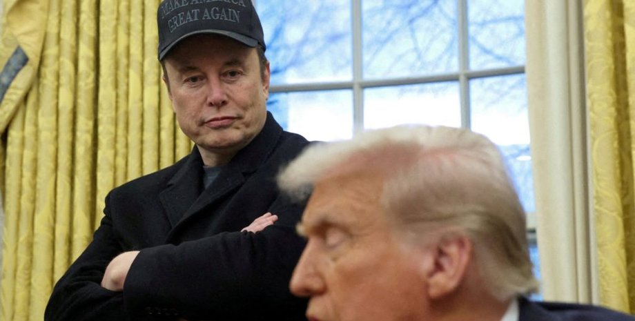 Илон Маск и Дональд Трамп