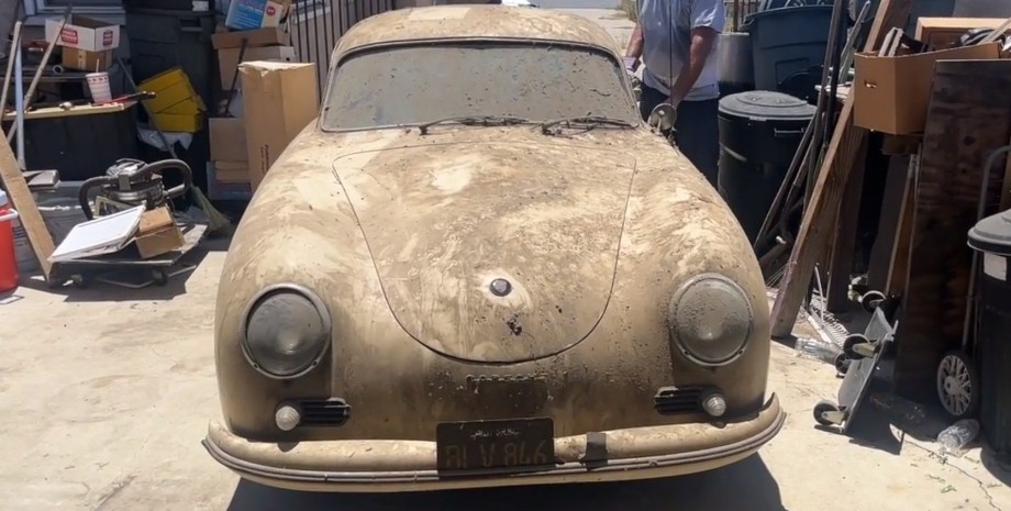 Porsche 356 1959 Porsche 356 1959, Porsche 356, Porsche 356 A, спорткар Porsche, заброшенные авто