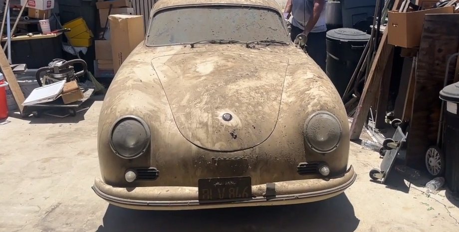 Porsche 356 1959, Porsche 356, Porsche 356 A, спорткар Porsche, заброшенные авто