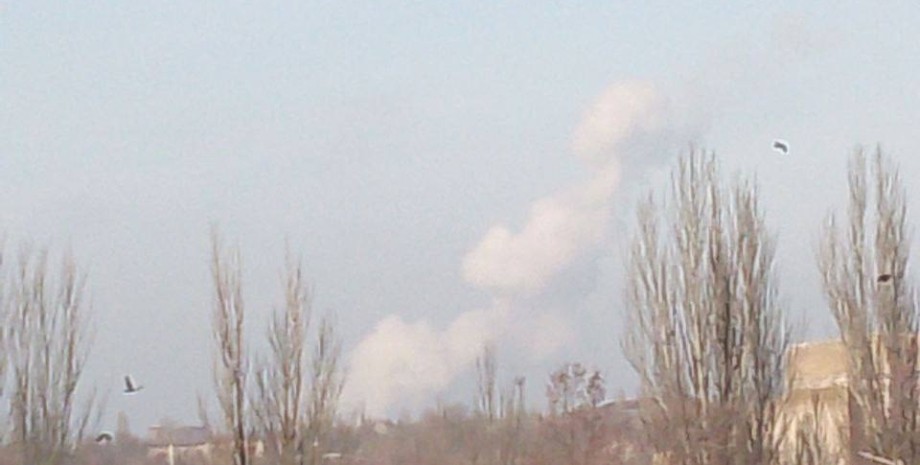 Взрывы в Бердянске