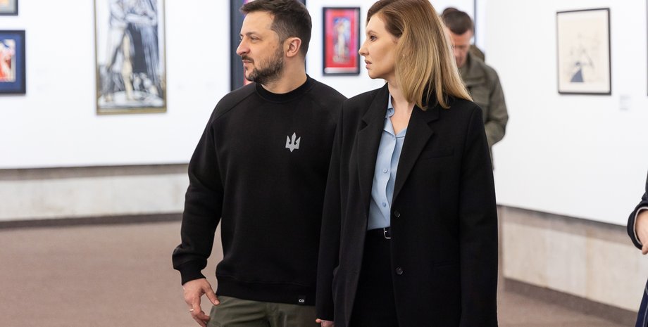 Елена и Владимир Зеленские