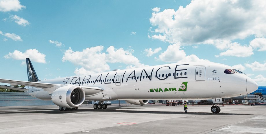 Літак, Eva Air, рейс, борт, злітна смуга, посадкова смуга, незапланована посадка, сварка в аеропорту, гроші