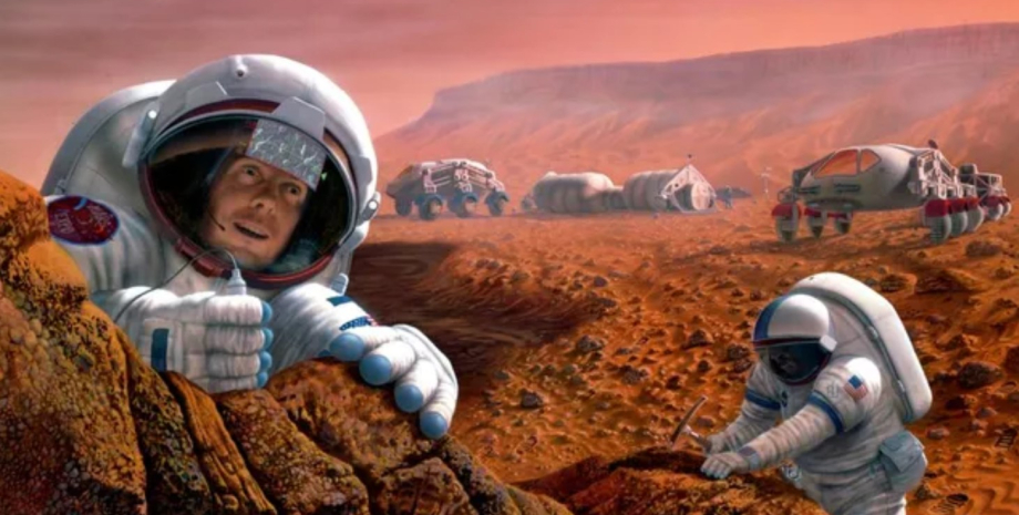 астронавты Марс астронавты Марс