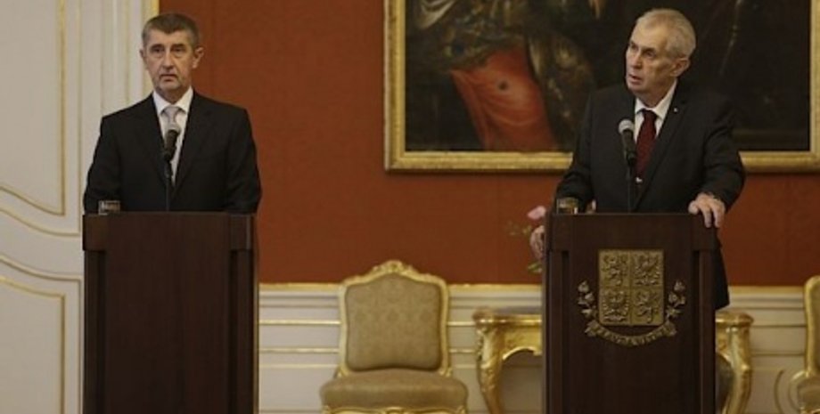 Андрей Бабиш (на фото - слева) и Милош Земан / Фото: Právo