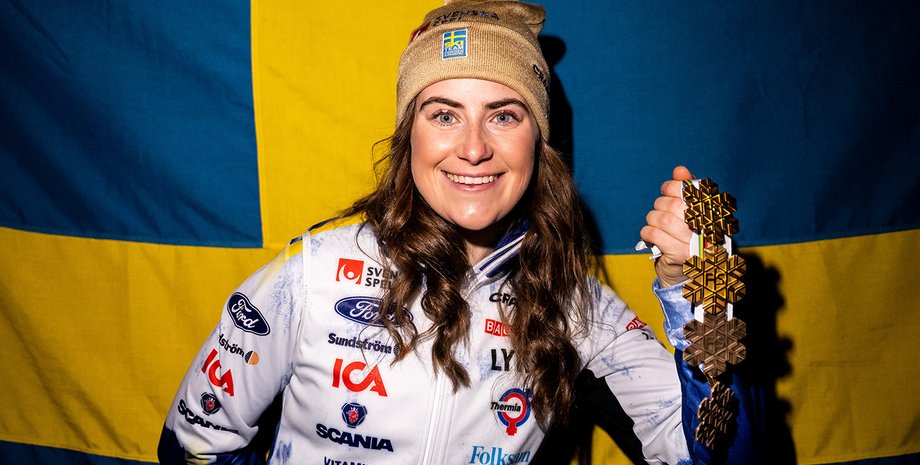 Эбба Андерссон Эбба Андерссон разбила медаль