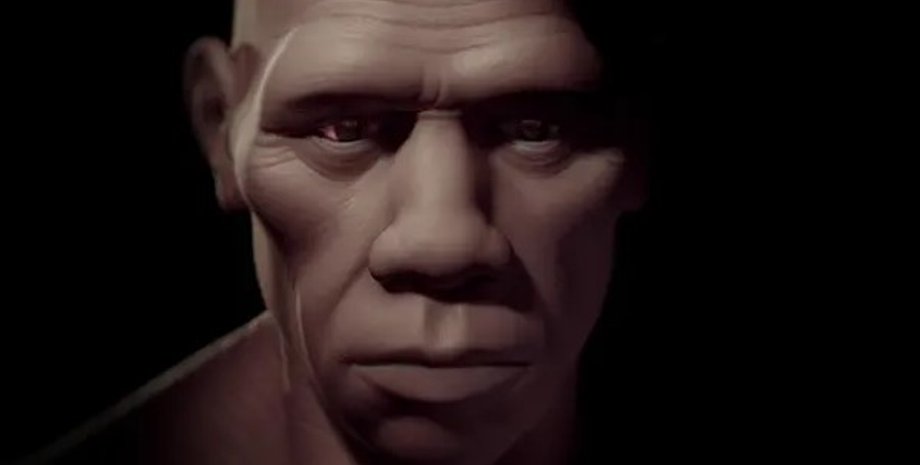 Ранний соврменный человек. Иллюстрация.