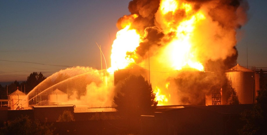 Пожежа на нафтобазі Пожежа на нафтобазі