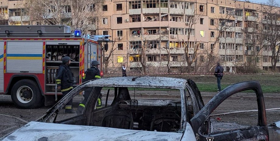 Удар по Кривому Рогу 4 апреля