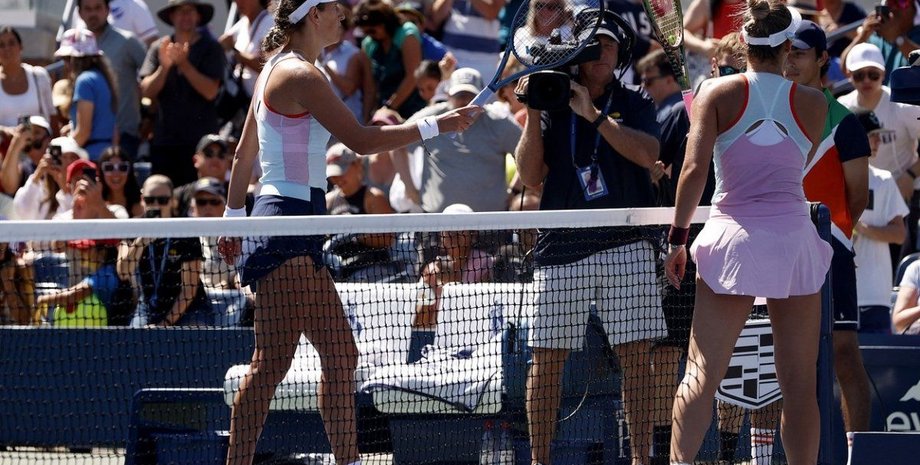 Марта Костюк, Вікторія Азаренко, us open