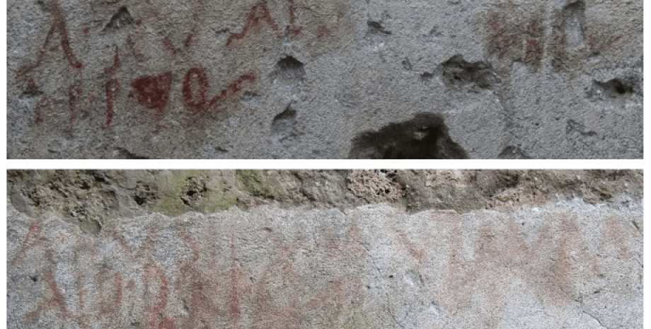 Они обнаружили предвыборные надписи, обещающие поддержку кандидату, известному как Аулус Рустий Верус археологическое открытие в Помпеях, надписи, Aulus Rustius Verus, извержение Везувия, римская история, античные фрески, раскопки в Помпеях, выборы эдилов, римский дом, святилище Ларарий