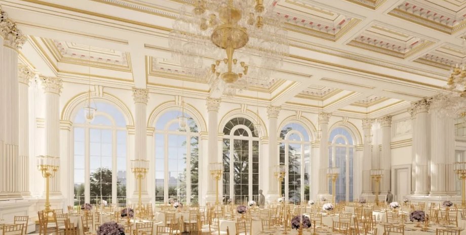 макет бального зала