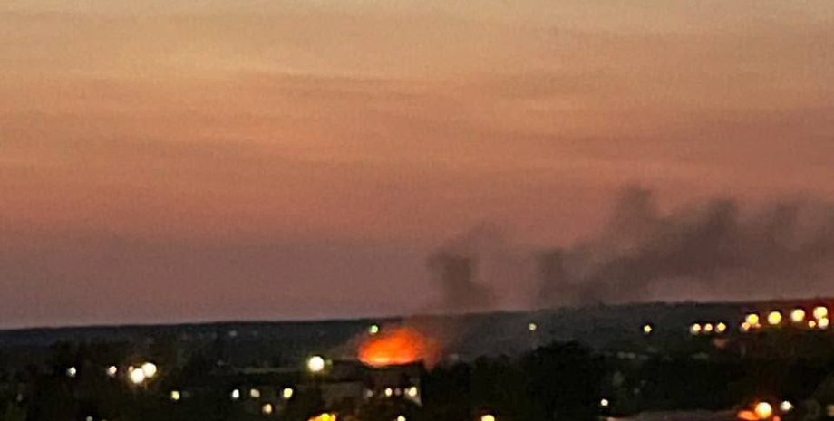 Взрыв на моторном заводе