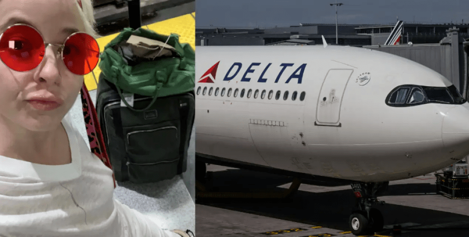 Женщину без бюстгальтера вывели из самолета, скандал на борту авиалайнера, авиакомпания Delta, США, фото, курьезы, туризм, путешествия