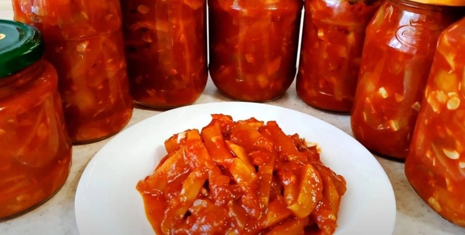 Лечо, лечо из сладкого перца, простой лечо, лечо рецепт