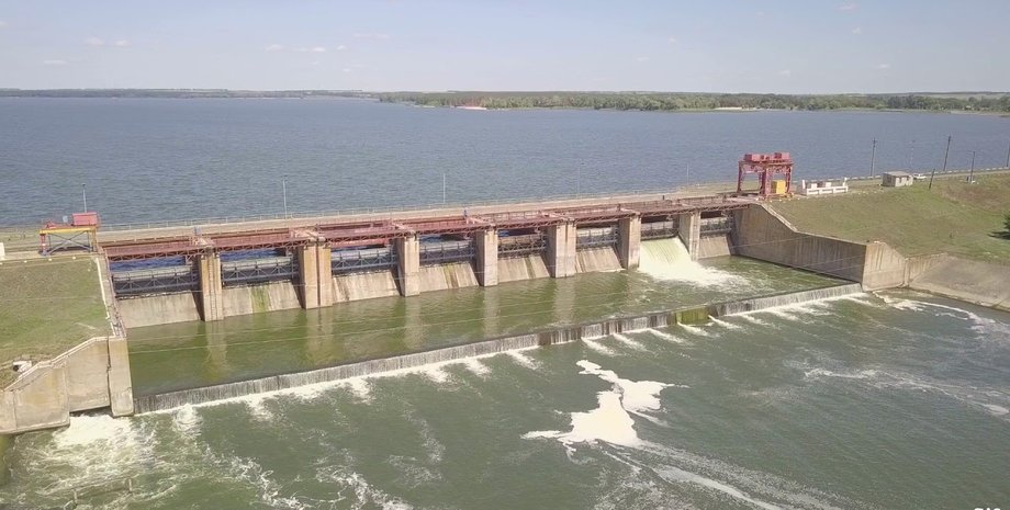 печенежское водохранилище, дамба, северский донец, понтонные переправы