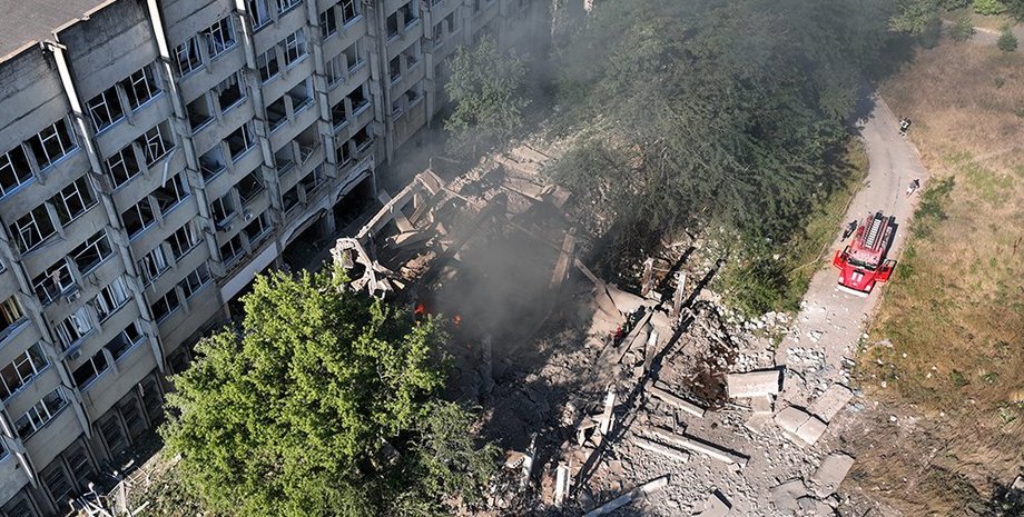 ракетній обстрел, николаев, ночной обстрел, война в украине