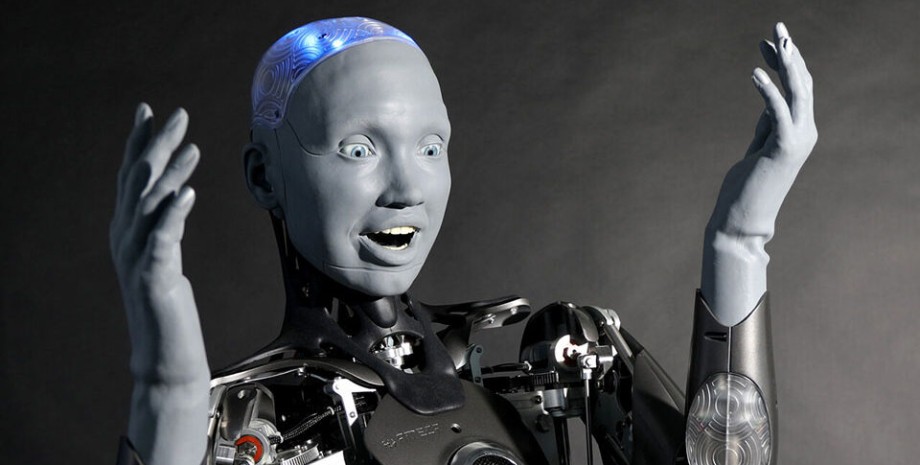 робот, ИИ, робот с ИИ, андроид, Амека
