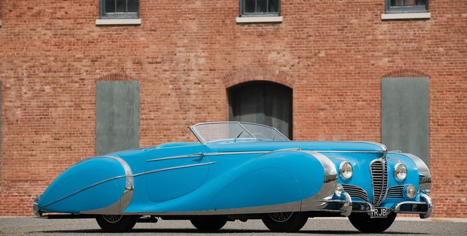 Delahaye 175 S Roadster, Яків Савчик, Mercedes-Benz, український дизайнер, ательє Saoutchik, Hispano Suiza, Talbot Lago