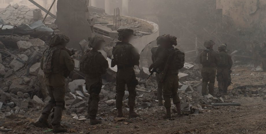 Сектор Газа, война в Израиле, руины