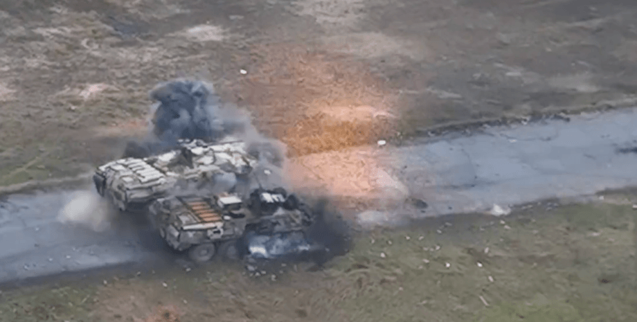 уничтожение техники, новости с фронта, техника ВС РФ, война в Украине, 810 бригада, 810 бригада морской пехоты