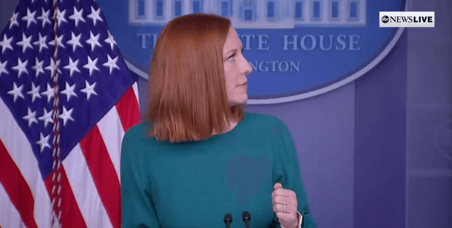 джен псаки, сша, пресс-секретарь, белый дом, фото