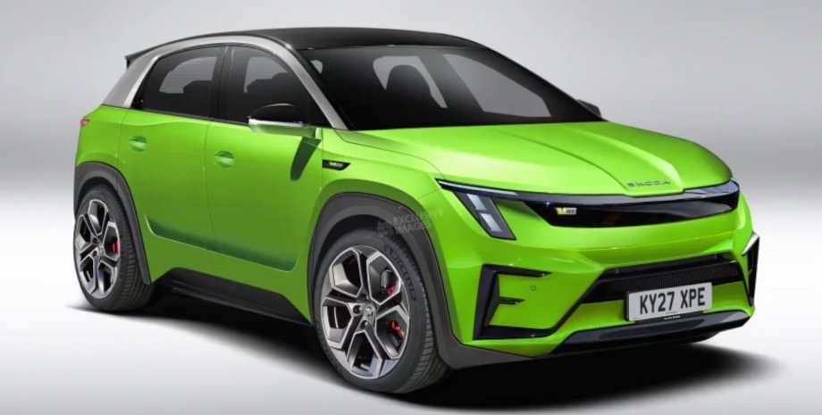 Електромобіль Skoda RS Електромобіль, Електрокар, Skoda, Skoda RS, Авто, Автомобілі, Новинки, Фото, Volkswagen