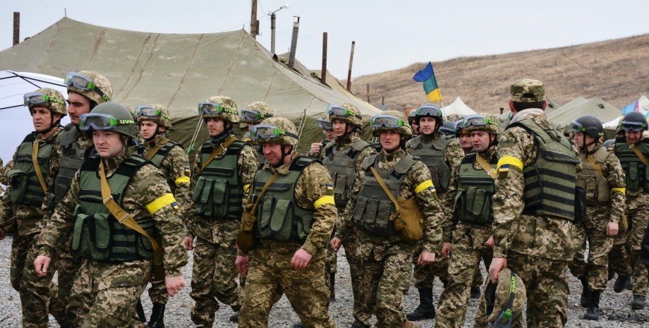 Украинские военные, ВСУ, Силы обороны, бойцы ВСУ