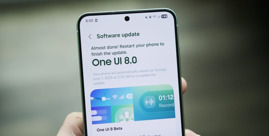 Обновление смартфона Samsung до One UI 8