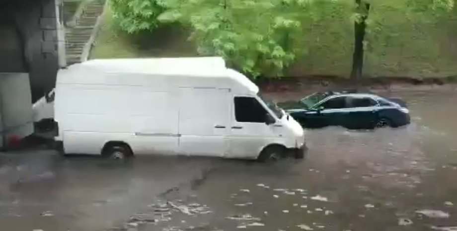 Дніпро, зливи, затоплення,