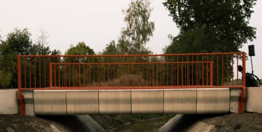 Велосипедный мост, напечатанный на 3D-принтере /Фото: nos.nl