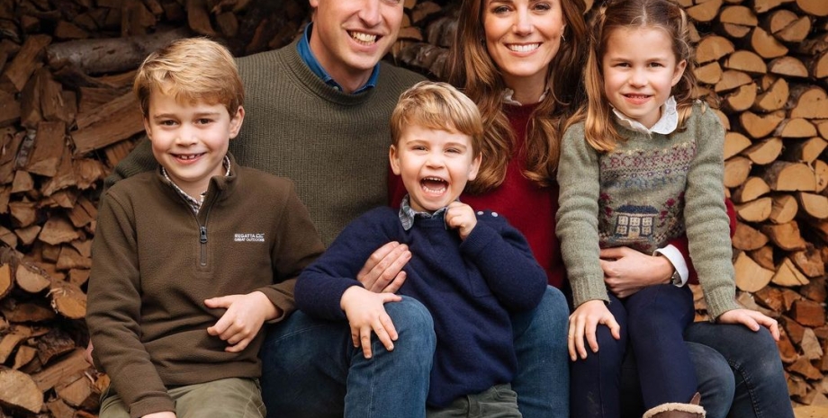Принц Уильям и Кейт Миддлтон с детьми, хэллоуин 2023, принц и принцесса уэльские, принцесса шарлотта, принц луи и джордж