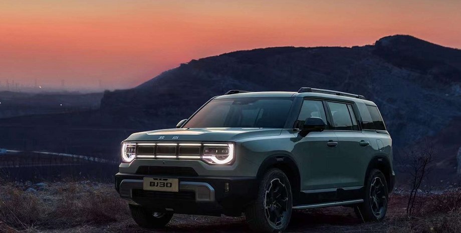 BAIC BJ30 2024, BAIC BJ30, новий BAIC BJ30, китайський кросовер
