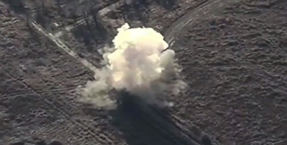 Знищення БпАК ZALA, екіпаж РФ, ZALA, ЗС РФ, дим