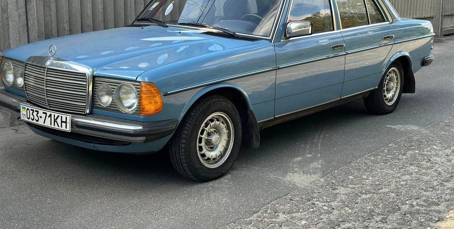 Mercedes 123, Mercedes W123, Mercedes 300D, капсула часу, Mercedes 300D