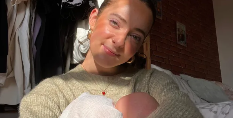 Студентку поздравили с первенцем из-за оптической иллюзии на фото, Ребекка Макгонигл из Глазго