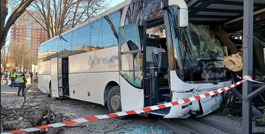 Автобус ДТП